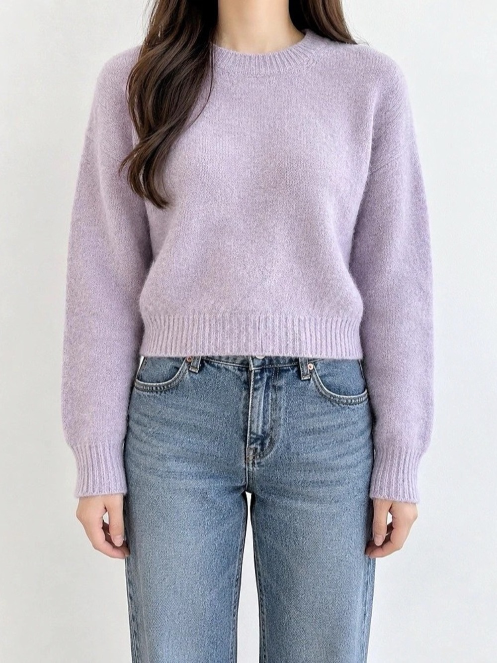 Lavender Crewneck Sweater
